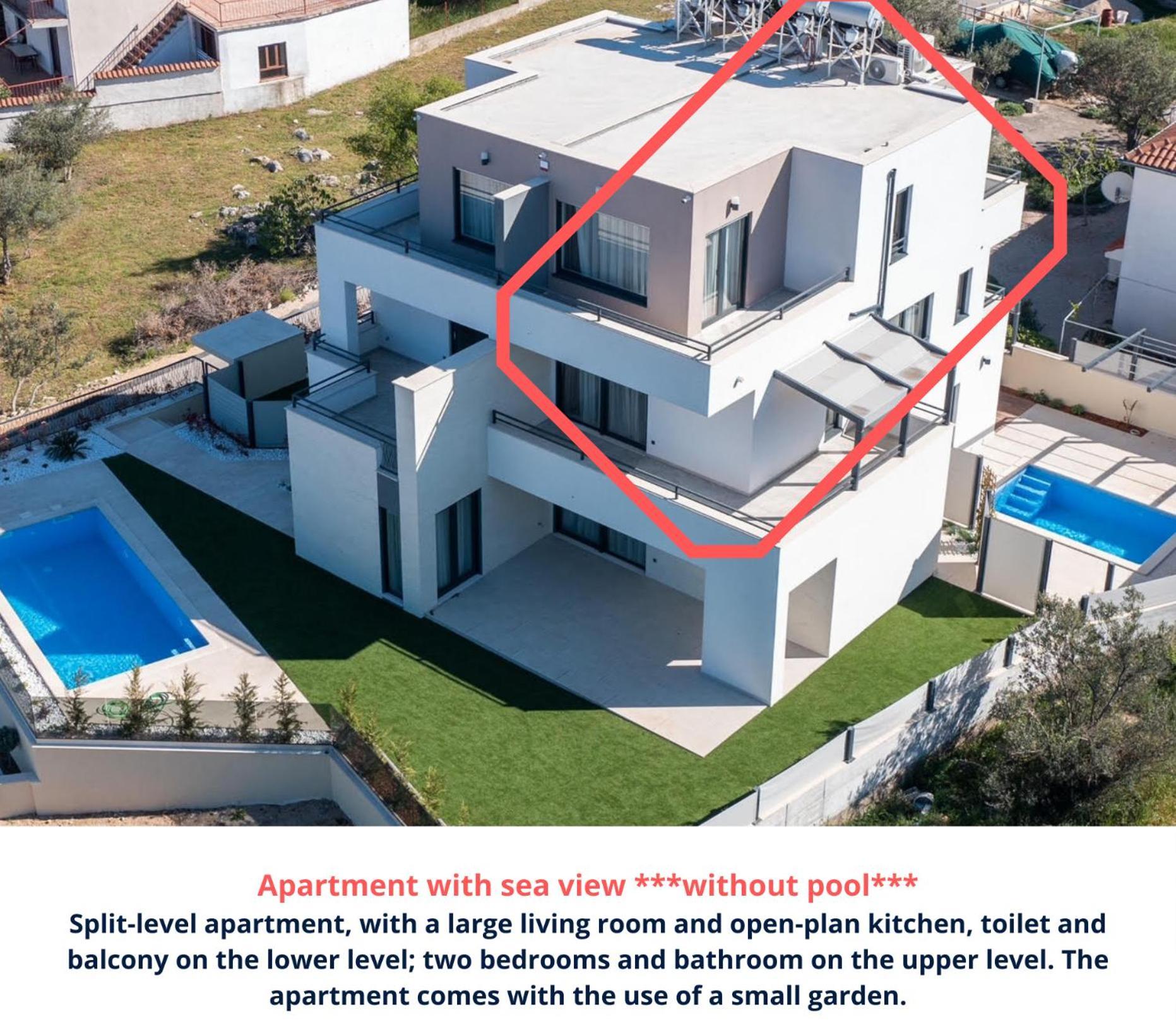 Villa Magna Luxury Apartments Murter Pokoj fotografie